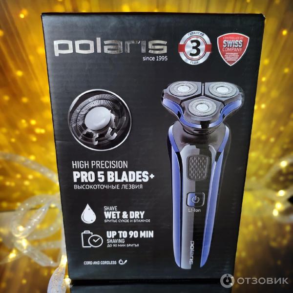 Отзыв о Электрическая бритва Polaris PMR 0309RC PRO 5 BLADES+ | Наша с ...