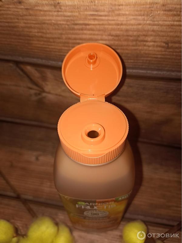 Отзыв о Шампунь Garnier Фруктис Superfood Ананас блеск длинных волос ...