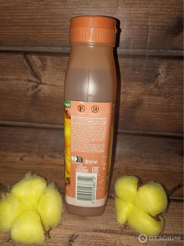 Отзыв о Шампунь Garnier Фруктис Superfood Ананас блеск длинных волос ...