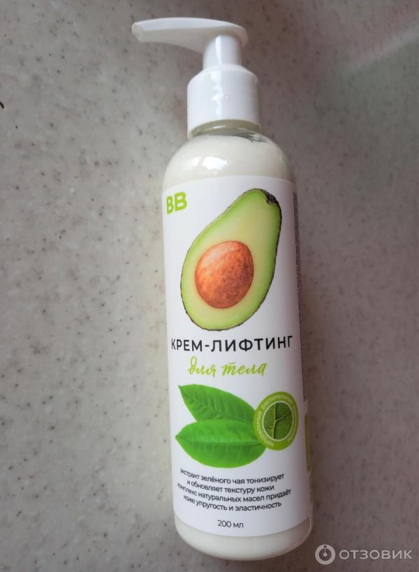 Отзыв о Крем-лифтинг для тела ВкусВилл с экстрактами зеленого чая и ...