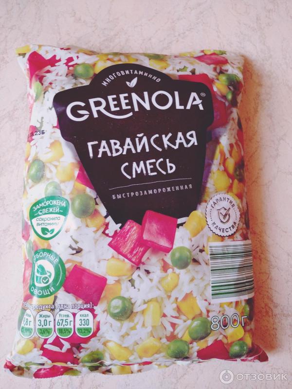 Отзыв о Гавайская смесь GREENOLA быстрозамороженная | Люблю эту смесь