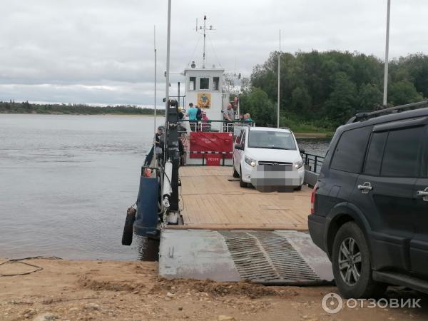 Паром Холмогоры-Ломоносово