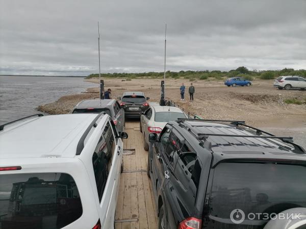 Паром Холмогоры-Ломоносово
