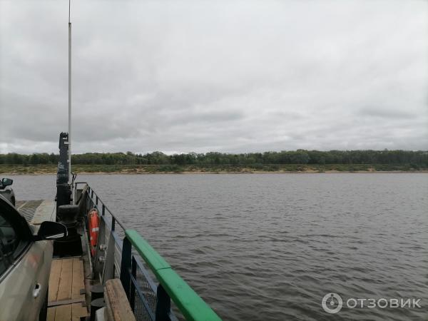 Паром Холмогоры-Ломоносово