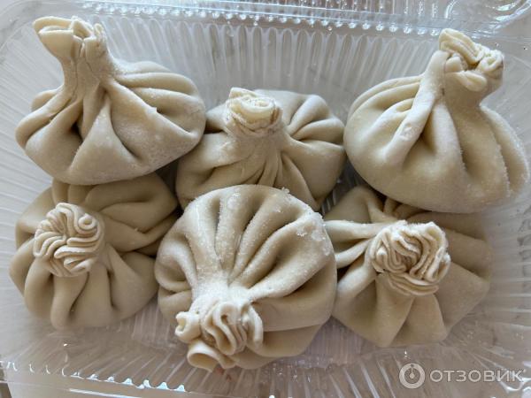 Отзыв о Хинкали ВкусВилл с говядиной и свининой | Вкусно, понравились