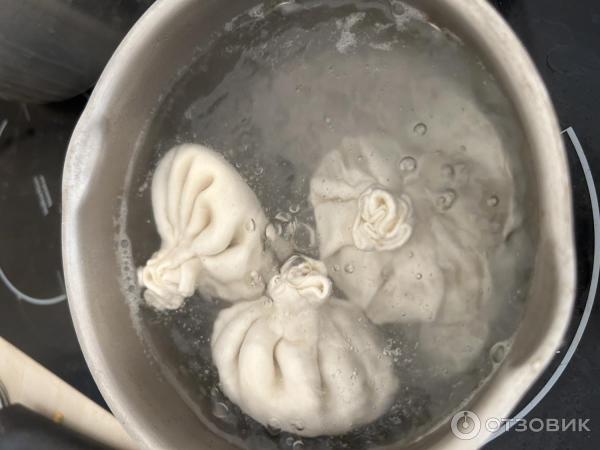 Отзыв о Хинкали ВкусВилл с говядиной и свининой | Вкусно, понравились