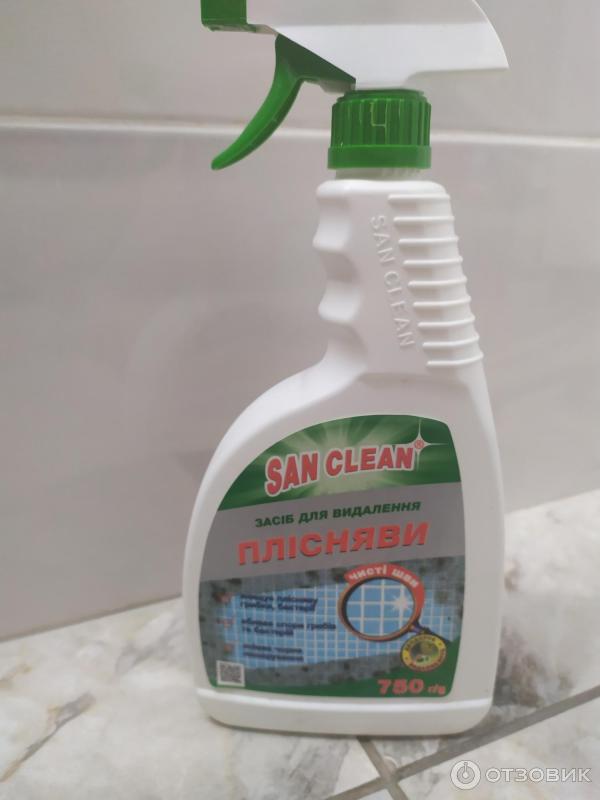 Отзыв о Средство для удаления плесени "Сан Клин" | Savo или San clean?