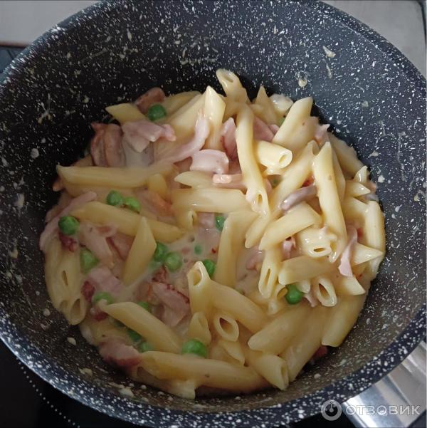 Отзыв о Быстрозамороженный готовый продукт 4 сезона "Пенне карбонара ...