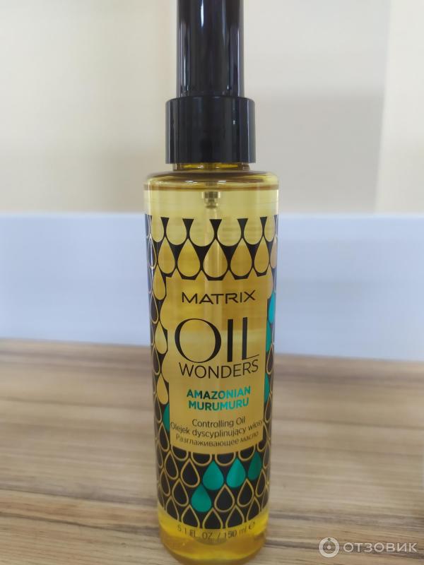Отзыв о Разглаживающее масло Matrix Oil Wonders Amazonian Murumuru ...
