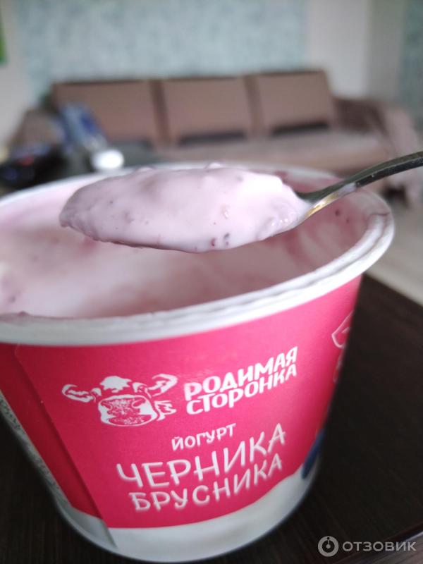 Отзыв о Йогурт фруктовый Родимая сторонка | Вкусный йогурт от Родимой ...