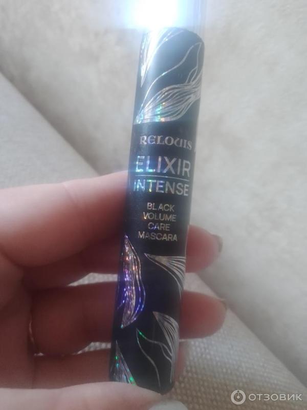 Отзыв о Тушь для ресниц Relouis Elixir Intense | Неплохая тушь
