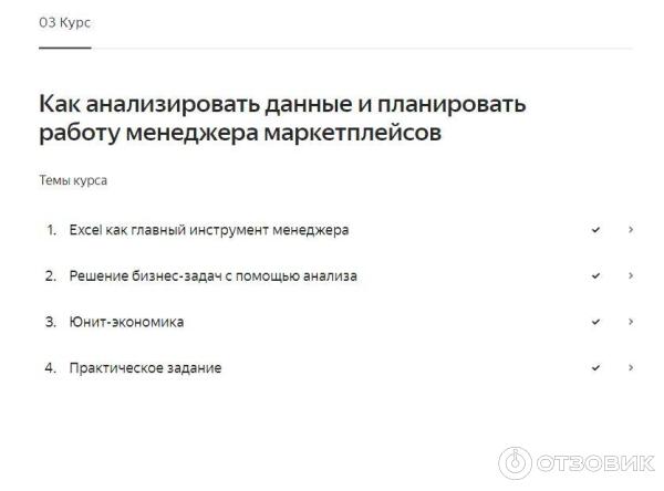 Отзыв о Яндекс Практикум - курс "Менеджер маркетплейсов" | Долго ...