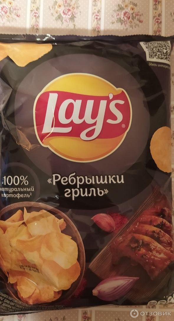 Отзыв о Чипсы картофельные Lay's "Ребрышки гриль" | Классика, к которой ...