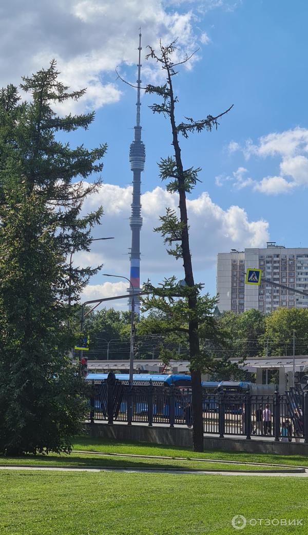 Колесо обозрения Солнце Москвы на территории ВДНХ (Россия, Москва) фото