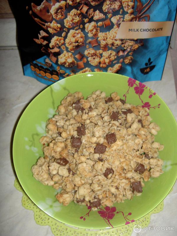 Отзыв о Хрустящая гранола-мюсли Kellogg's Extra с молочным шоколадом ...
