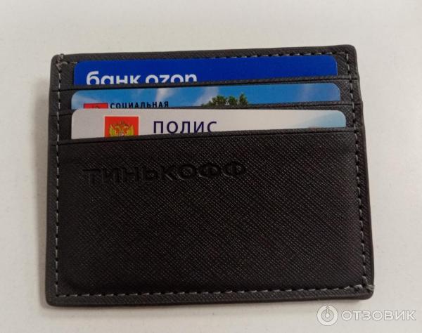 Кошелек для кредитных карт Tinkoff фото