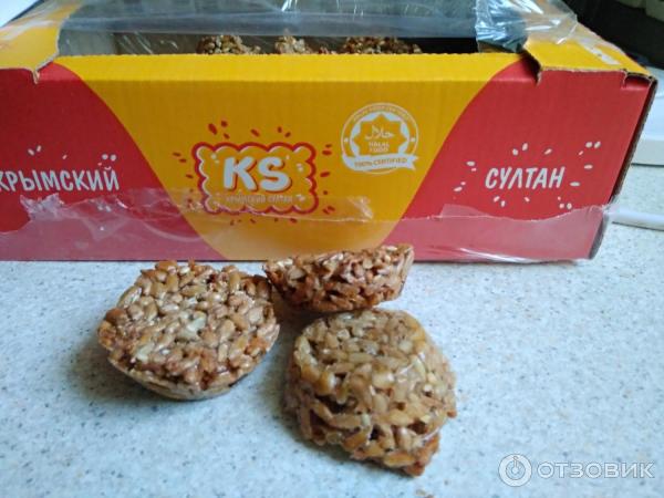 Отзыв о Восточные сладости типа карамели "Crispi pie" с семенами ...