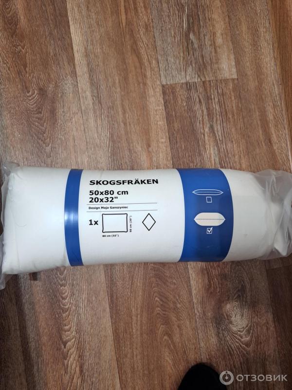 Отзыв о Подушка Ikea "Skogsfraken" | Удобные подушки, держат форму
