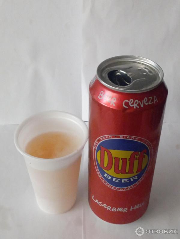 Отзыв о Пиво Duff | Мне пиво понравилось.