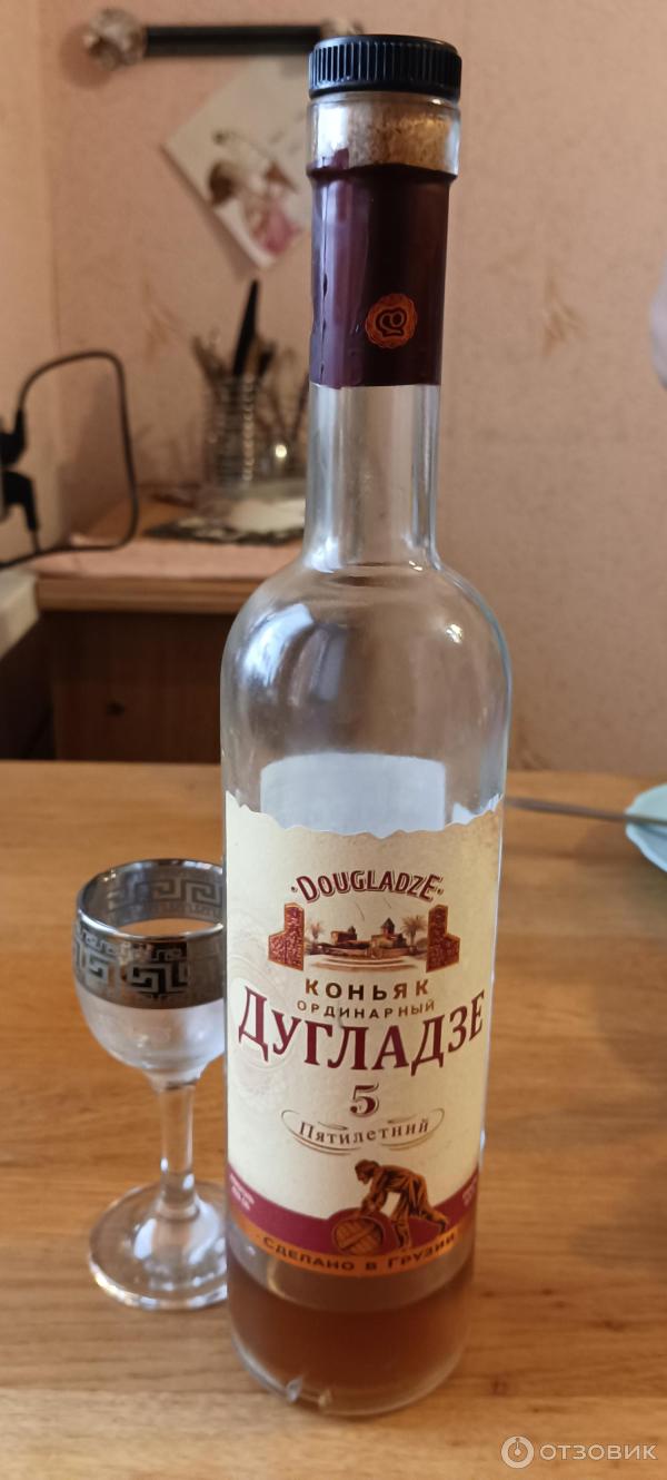 Отзыв о Грузинский коньяк Дугладзе 5 лет | Весьма не плох
