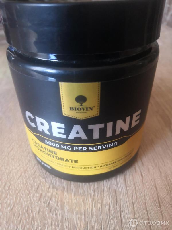 Отзыв о CREATINE моногидрат 300 грамм, порошок, от компании BIOVIN ...