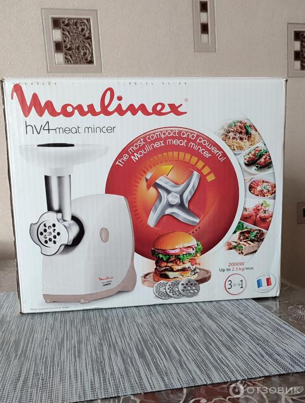 Мясорубка электрическая Moulinex ME462132 HV4 фото