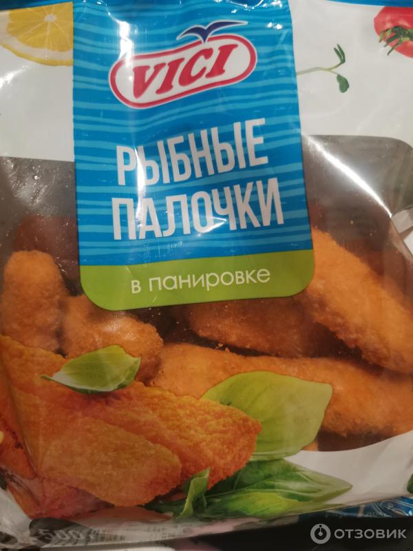 Отзыв о Рыбные палочки VICI замороженные | А где рыба?