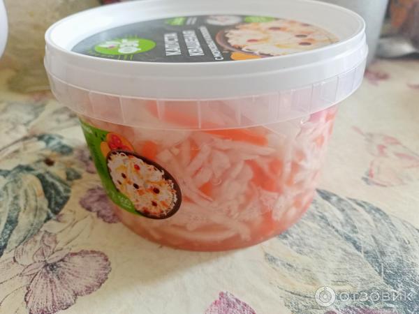 Отзыв о Капуста квашеная с морковью и клюквой ФЭГ | На один раз как ...