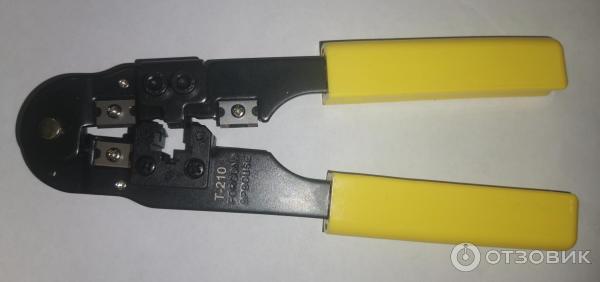 Отзыв о Инструмент обжимной для витой пары RJ-45 (8P8C) Cablexpert T ...