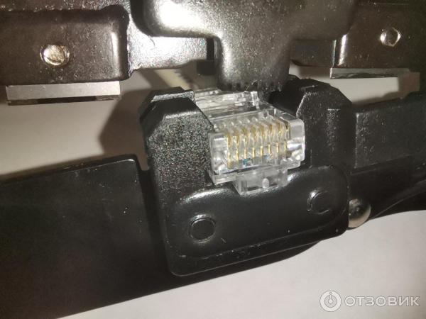 Отзыв о Инструмент обжимной для витой пары RJ-45 (8P8C) Cablexpert T ...