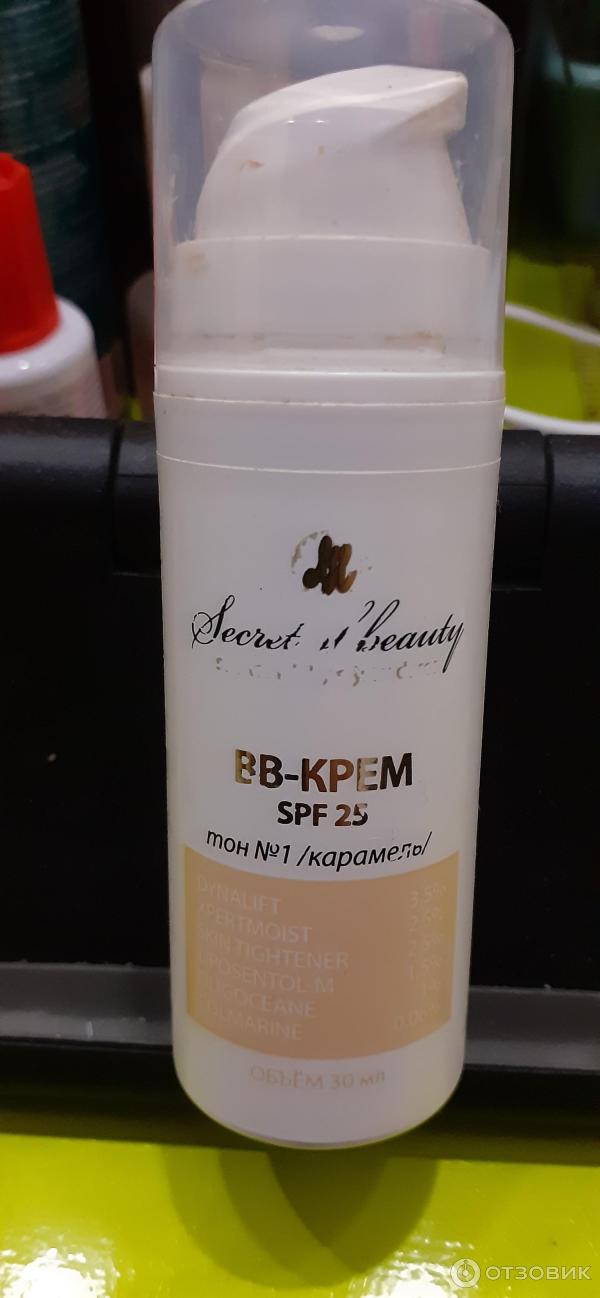 Отзыв о ЛН-косметика Secret of beauty BB-крем | Пустая затея выровнить ...