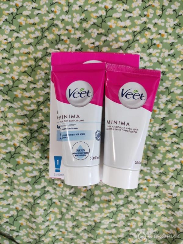 Отзыв о Veet MINIMA Набор для депиляции для чувствительной кожи для ...