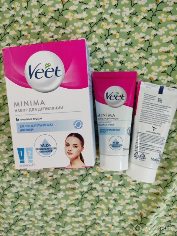 Отзыв о Veet MINIMA Набор для депиляции для чувствительной кожи для ...