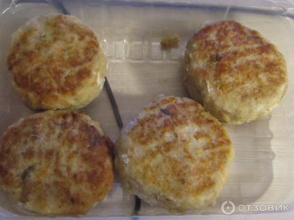 Отзыв о Котлеты куриные ВкусВилл | Хорошие котлетки, как домашние.
