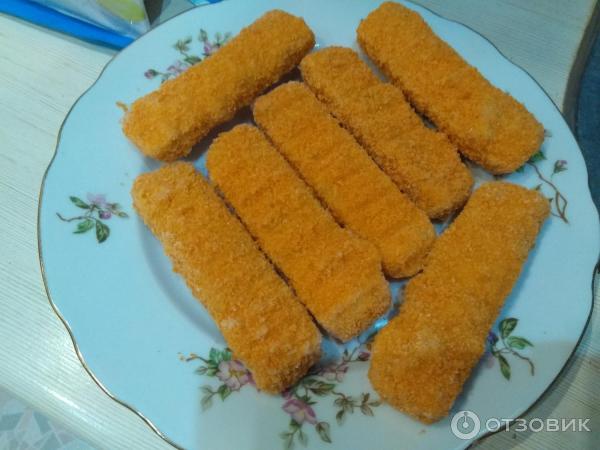 Отзыв о Рыбные палочки Vici из фарша минтая в панировке | Вкусные ...