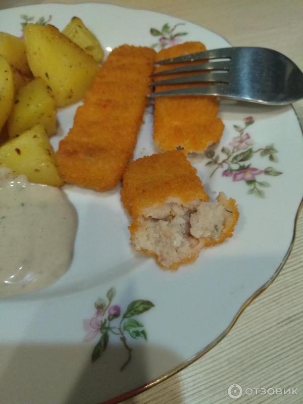 Отзыв о Рыбные палочки Vici из фарша минтая в панировке | Вкусные ...