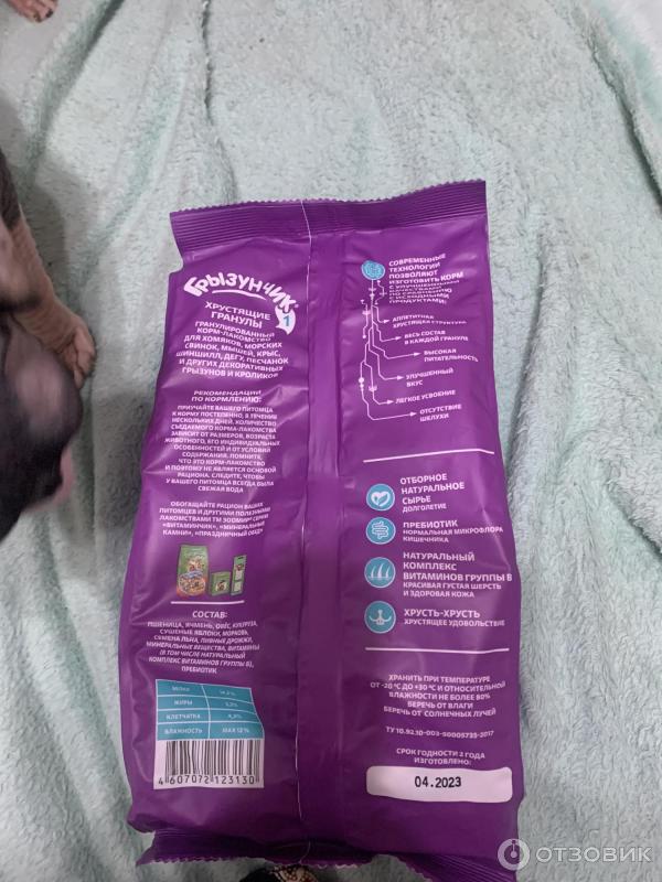 Выбор лучших кормов для грызунов в вакуумной упаковке