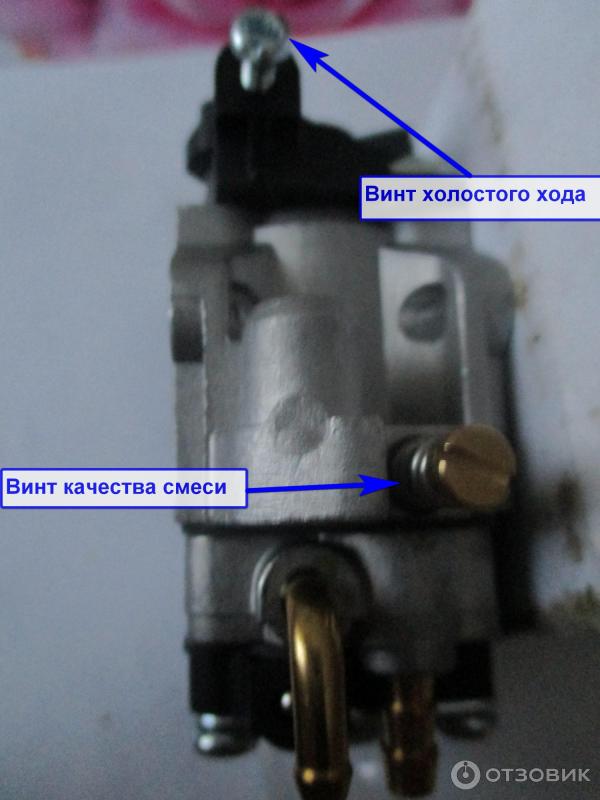 Карбюратор бензокосы.