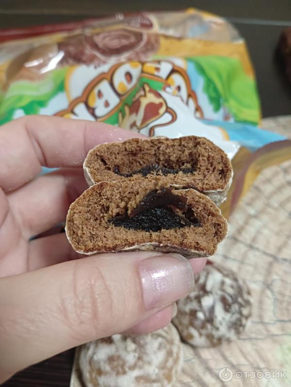 Отзыв о Пряники Рот Фронт "Коровка" с начинкой шоколадное молоко ...
