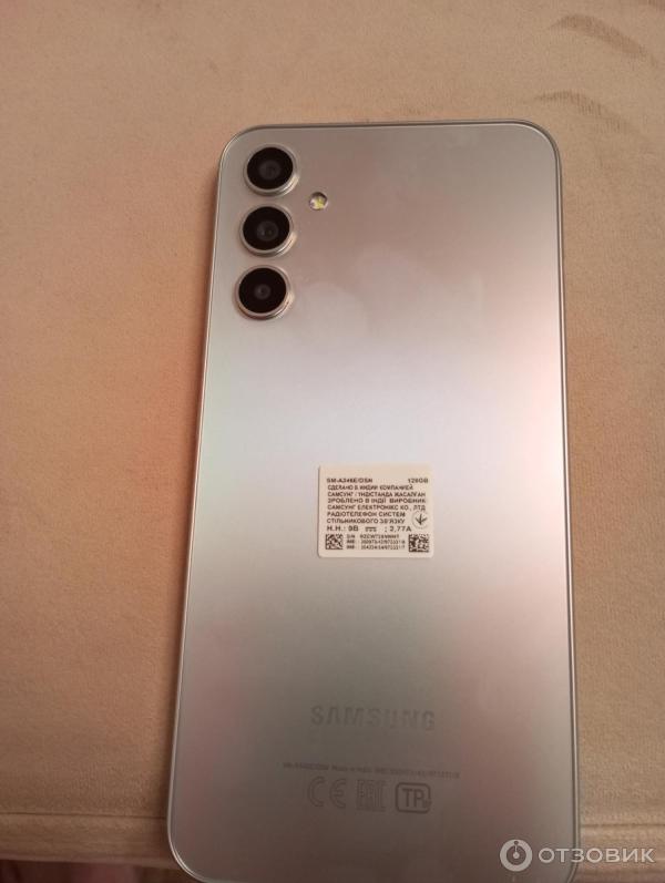 Отзыв о Смартфон Samsung Galaxy A34 5G | Хороший смартфон в своём сегменте.