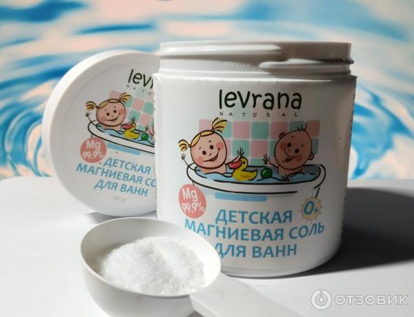 Отзыв о Детская соль для ванн "Levrana" магниевая | Хорошо расслабляет ...