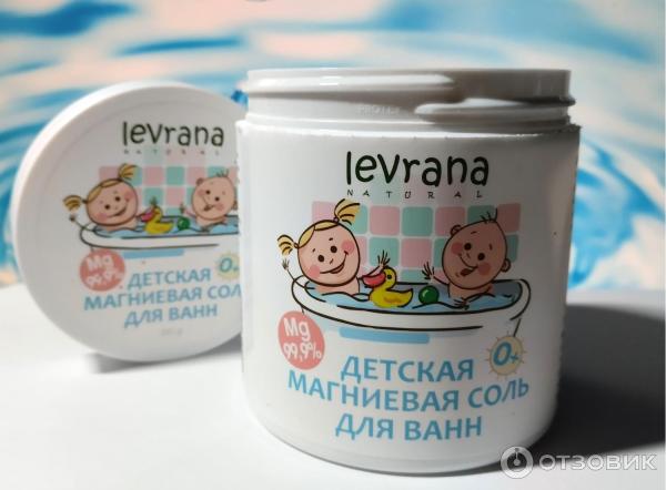 Отзыв о Детская соль для ванн "Levrana" магниевая | Хорошо расслабляет ...