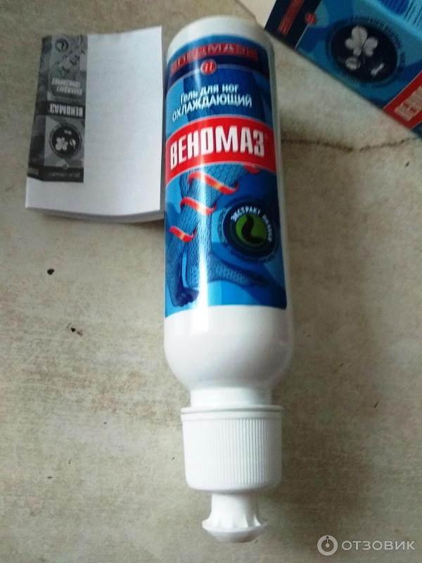 Отзыв о Гель для ног охлаждающий Спецмазь "Веномаз" охлаждающий ...