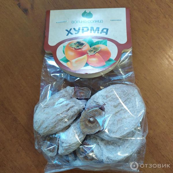 Отзыв о Хурма сушеная Долина солнца | Второй раз покупать не хочется