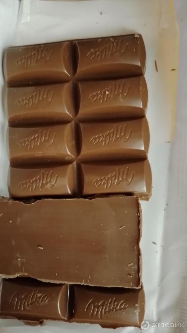 Отзыв о Шоколад молочный Milka Caramel с карамельной начинкой | Мне ...