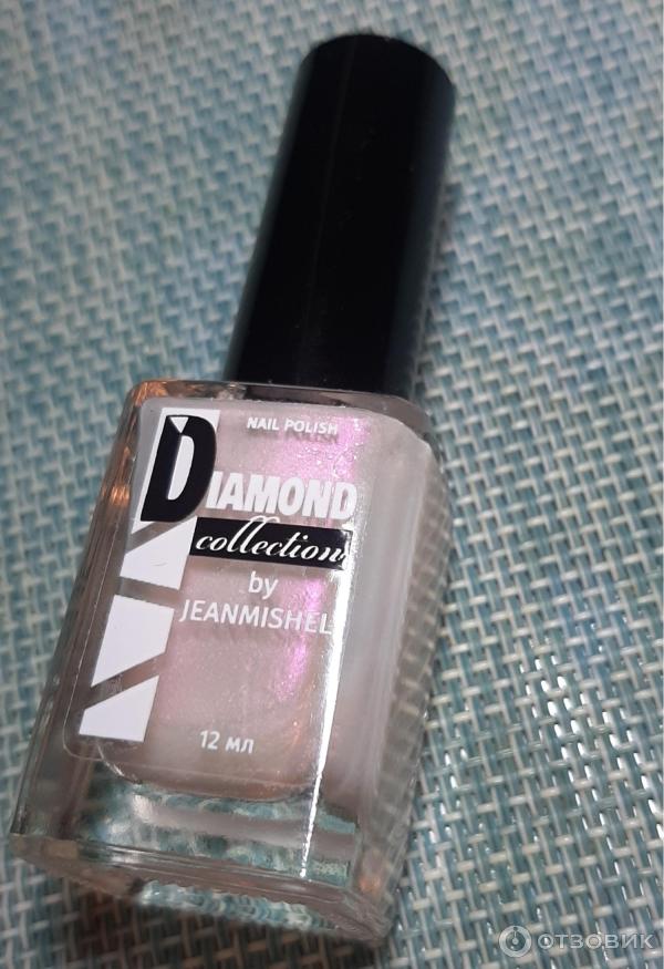 Отзыв о Лак для ногтей Jeanmishel DIAMOND | Нежный светлый бежево ...