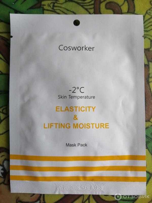 Отзыв о Тканевая маска для лица Cosworker "Elasticity & Lifting ...