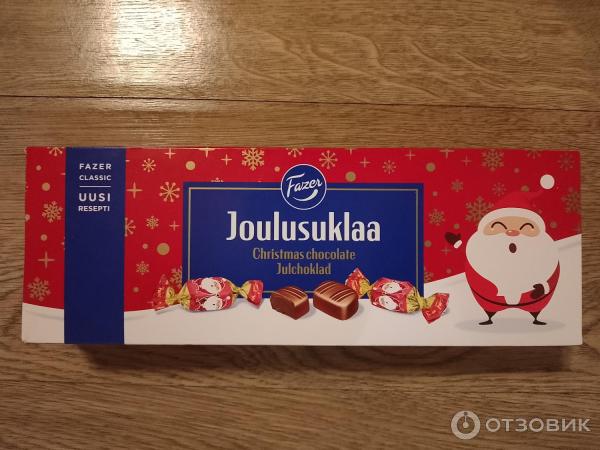 Отзыв о Конфеты Fazer Joulusuklaa | Шоколадные конфеты из Финляндии ...