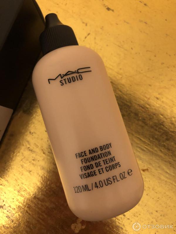 Отзыв о Тональная основа MAC "Face and Body Foundation" для лица и тела ...