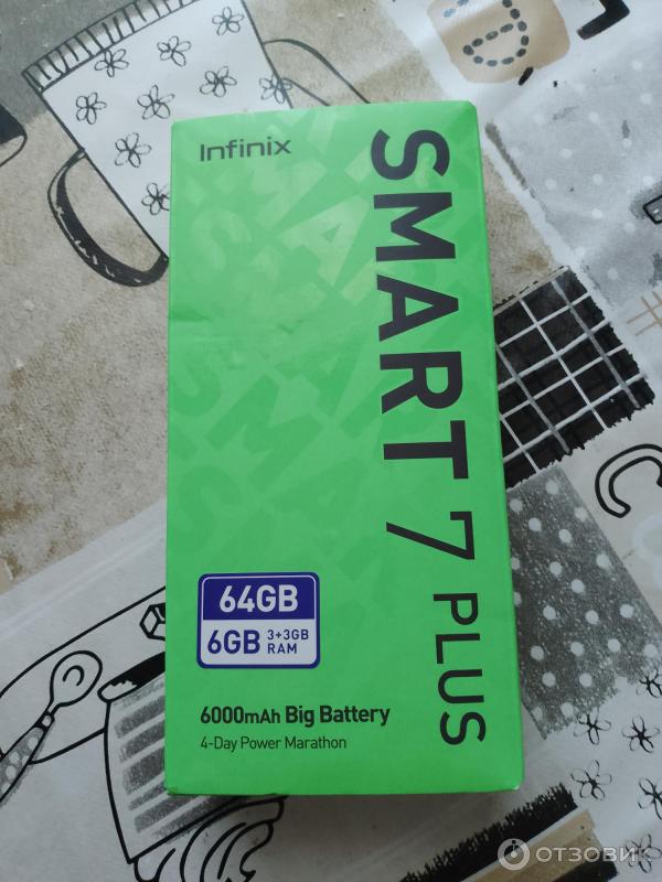 Смартфон infinix smart 7 plus 3 64